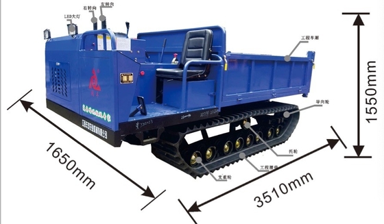 موتور دیزل نوع 5 تن جابجا کننده حمل و نقل بار برای کاشت نخل روغن