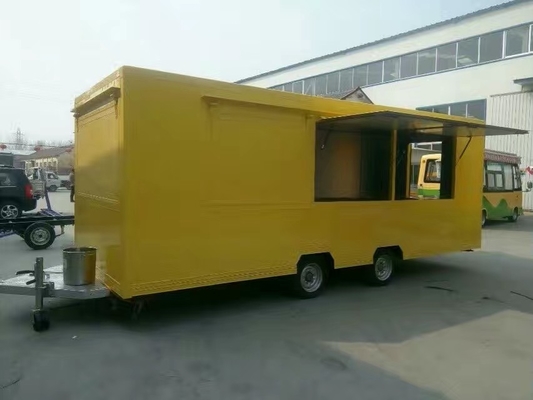 گواهینامه ایزو ECE تریلر فست فود امتناع ماشینچه کامیون غذا در خیابان