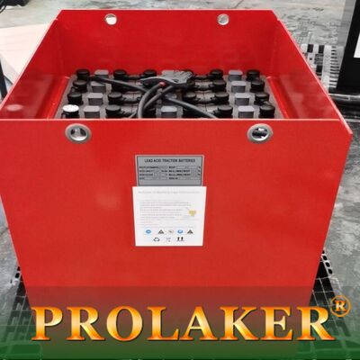 باتری کشش لیفتراک لیکر با کارایی بالا 80 ولت 5PZS650 برای هلی CPD45-A2 با رنگ قرمز