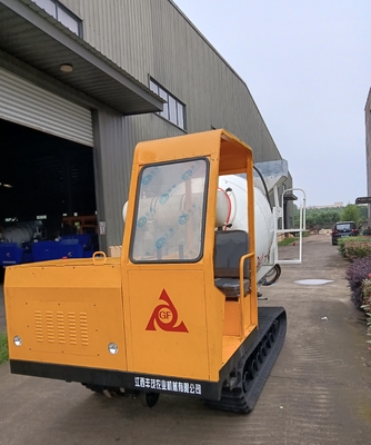 4 تن روغن نخل به طور گسترده ای استفاده می شود Crawler Dumper سفارشی موشک لاستیک ردیاب Crawler Dumoer
