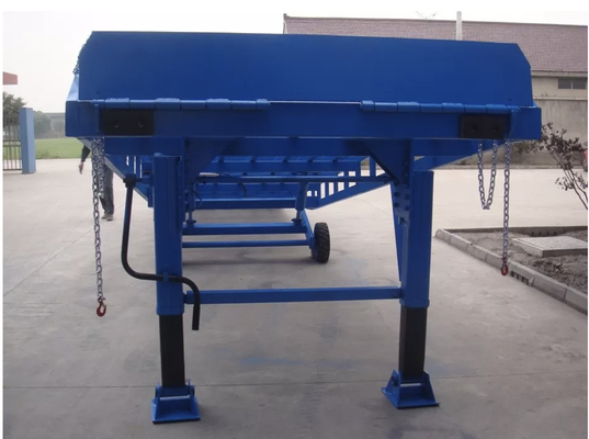 CE تایید شده DCQY6-0.5 سطح دهنده نقل و انتقالی Dock ظرفیت بارگیری 6000kg طول 7m