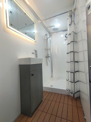 لاکر High End Custom Mobile Toilet Trailer برای رویدادهای مختلف