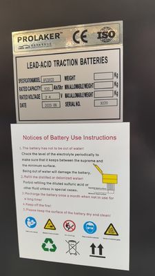 8PZS920 24V انبار لیفتراک سرب - باتری اسید 920Ah با خدمات سفارشی