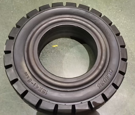 لاستیک های ضد لغزش بادوام 125/75-8 سیستم سریع لاستیک های توپر برای لیفتراک