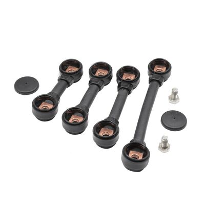 کابل باتری سربی-اسیدی لاستیکی مشکی بادوام نوع عالی برای لیفتراک