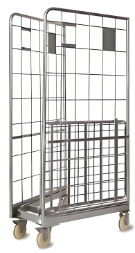 A-shaped Material Handling Roll Cage with Custom Size