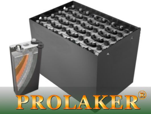 باتری کشویی Forklift Traction Battery 72V 1550Ah / 5hrs کم مصرف آب مقطر پایین