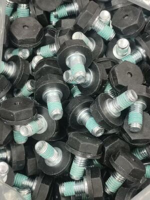 پیچ و مهره های پلاستیکی تقویت شده با فیبر شیشه ای PP + GF برای مونتاژ باتری سرب اسید