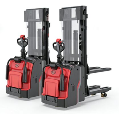 EP استاکر لیتیوم یون سنگین با پلت فرم تاشو 1600kg RSL161 برای برنامه های کاربردی و حمل و نقل طولانی مدت با باتری 24V / 280Ah& شارژر 24V / 100A