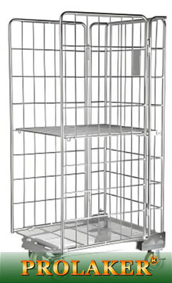 Q235 انبار فولادی قفس رول لژیستیک