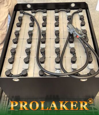 ظرفیت بالا تخلیه کم 48V 4PZS480 برای هلی فورت کلفت باتری کششی