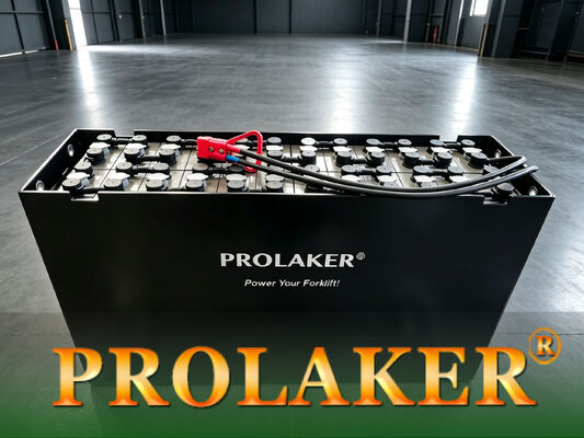 PROLAKER 48V 5VBS500 Traction Battery 1500 Cycles باتری سرب اسیدی کم تعمیر و نگهداری برای لیفتراک