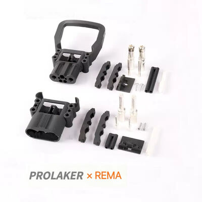اتصال دهنده شارژ باتری مقاوم به اسید با دوام REMA DIN160 با جریان 160A مطابقت با DIN EN 1175